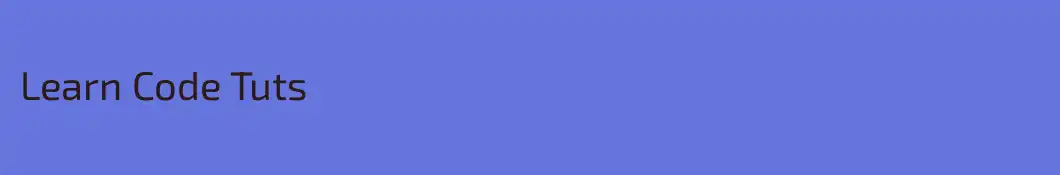 Learn Code Tuts